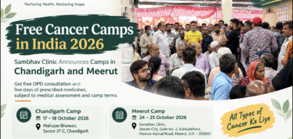 Free cancer camp in india